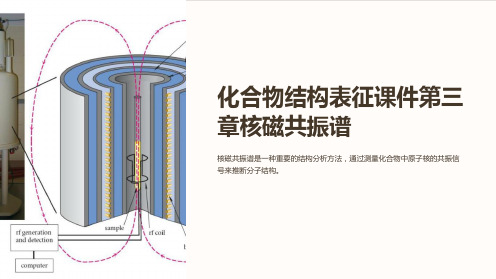 化合物结构表征课件第三章核磁共振谱