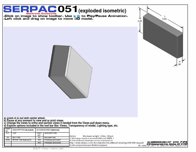 051,AL,051,BK-BULK,051,051,GY,051W,AL,051W,BK,051W,GY,051,BK, 规格书,Datasheet 资料