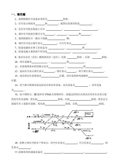 铁路信号复习