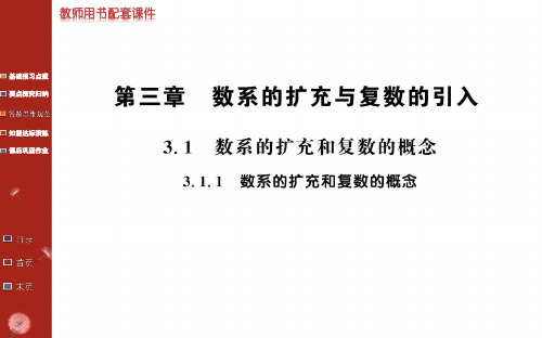 2021人教新课标数学·选修1-2(A版)第三章  3.1.1