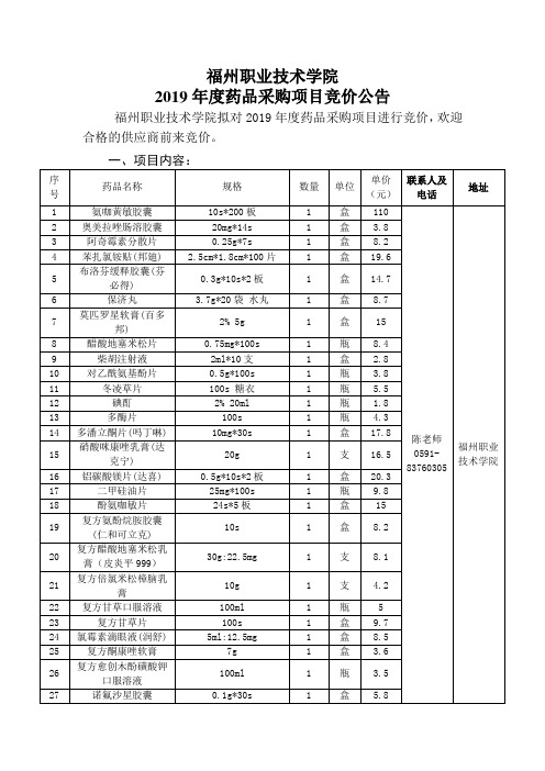 福州黎明职业技术学院招聘报名表