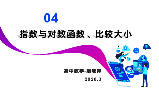 4、指数函数与对数函数、比较大小