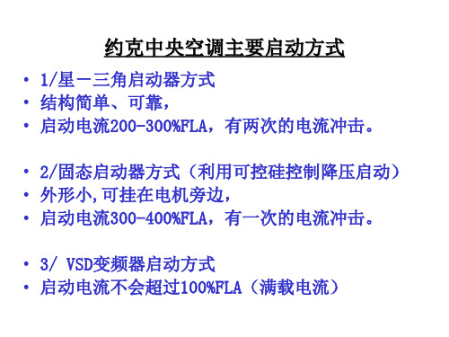 中央空调操作手册