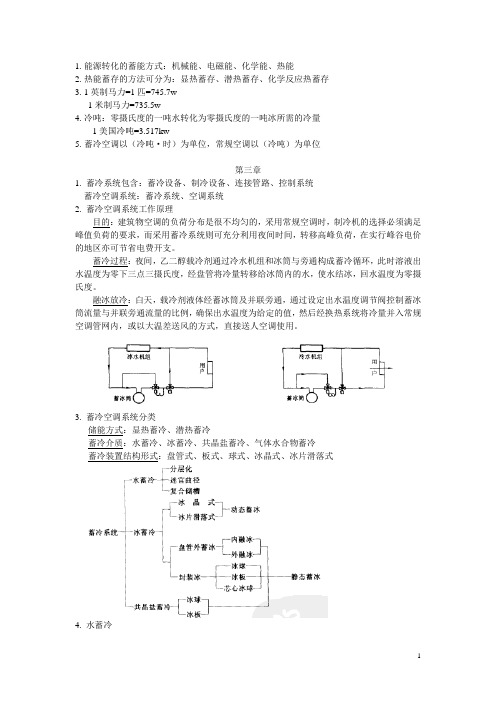 蓄能空调技术