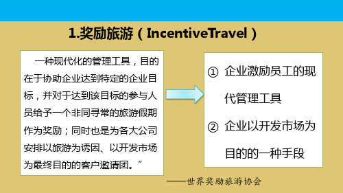 7-4-1旅游奖励  《旅行社产品设计》PPT课件