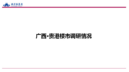 广西·贵港楼市调研情况20200229