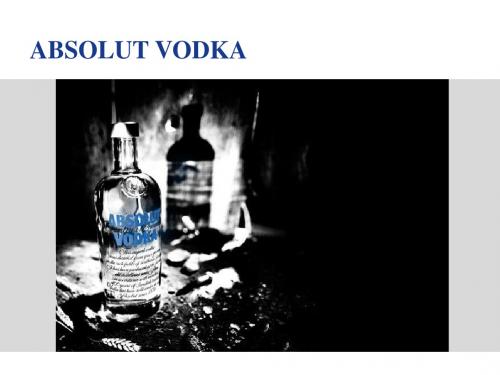 ABSOLUT VODKA