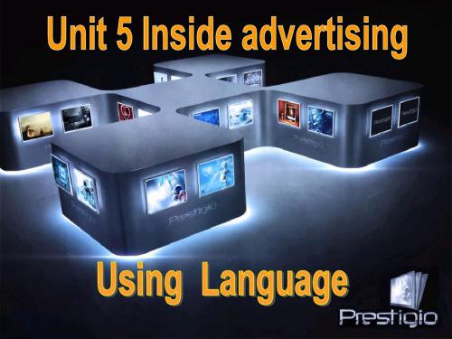 人教版高中英语选修9课件：Unit 5 Inside advertising Using language(共22张PPT)