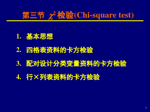 卡方检验01