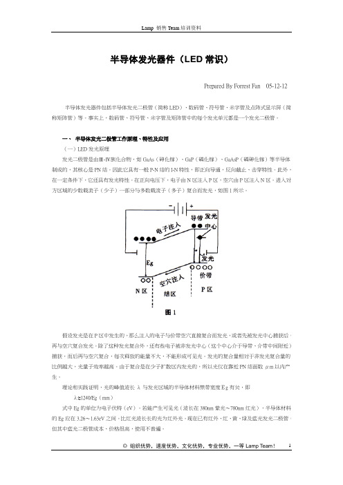 LED常识