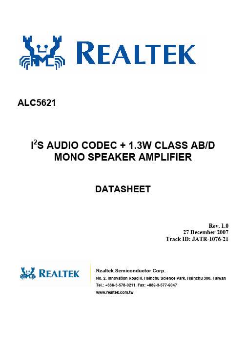 ALC5621_DataSheet_1.0