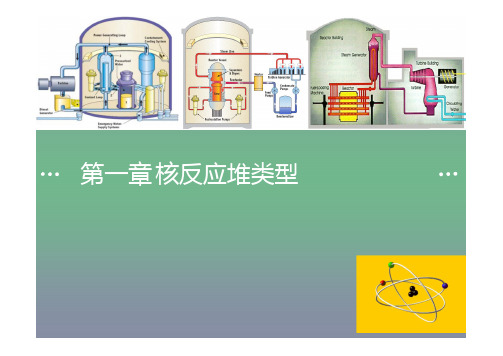 第一章 核反应堆类型