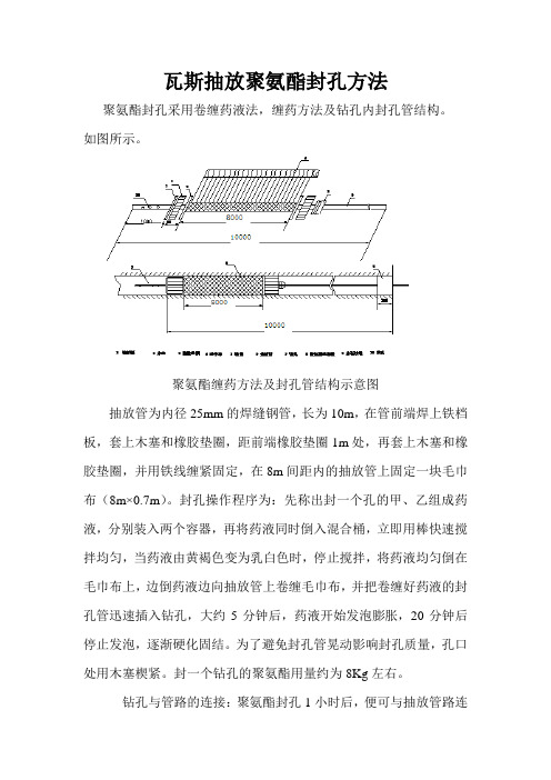 聚氨酯封孔方法