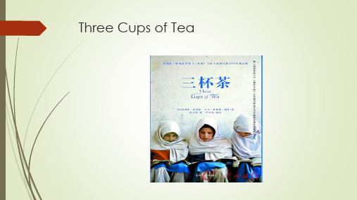 Three Cups of Tea