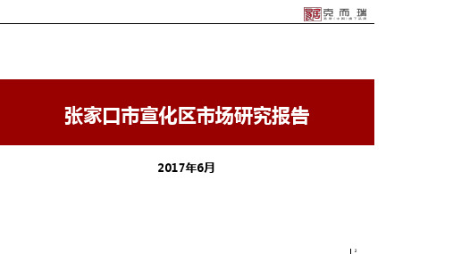 张家口市宣化区场研究报告改