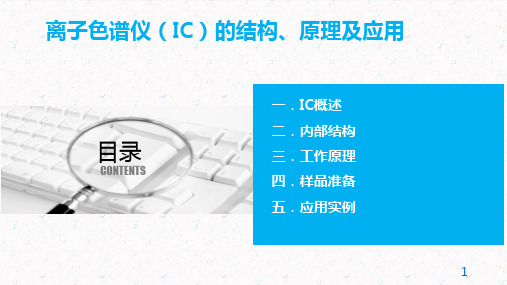 离子色谱仪(IC)的结构、原理及应用