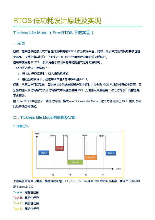 RTOS低功耗设计原理及实现_TicklessMode(FreeRTOS的实现)