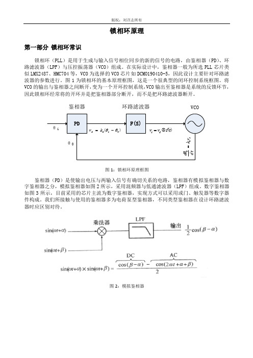 环路滤波器原理 