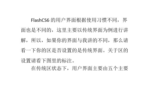 Flashcs6动画制作扫盲教程：[2]用户界面