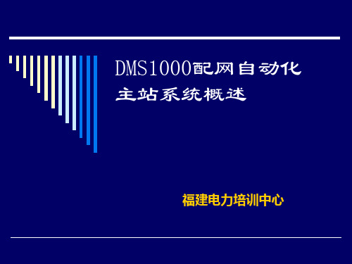 DMS1000配网自动化主站系统概述