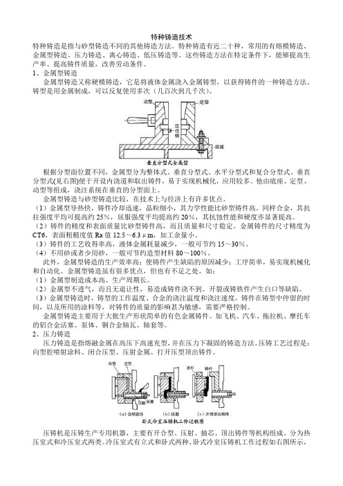 特种铸造技术