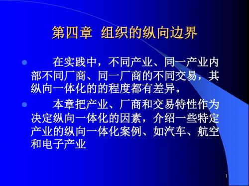 组织设计-组织纵向边界讲解(ppt30页)