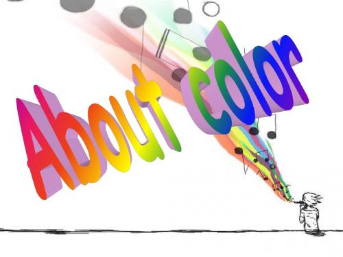 about color  关于颜色教材