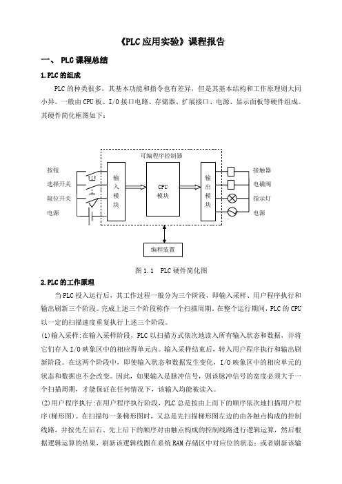 PLC课程报告