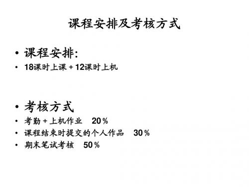 一、网页设计介绍与HTML基础