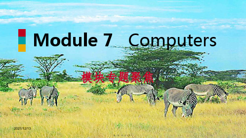 七年级英语上册 module 7 computers模块专题聚焦课件