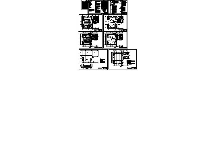 某大学框架结构食堂全套电气图