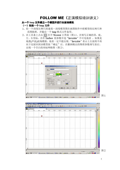 Tesseral_2D正演模拟培训讲义