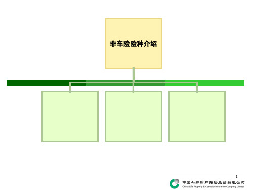 常见非车险PPT课件