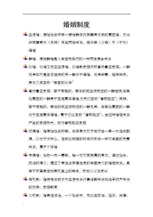 中国文化史名词解释整理