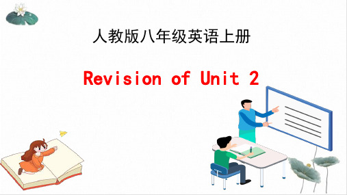 人教版八年级英语上册Unit2复习课件24张