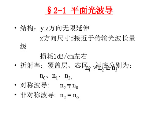 光波导平面.ppt