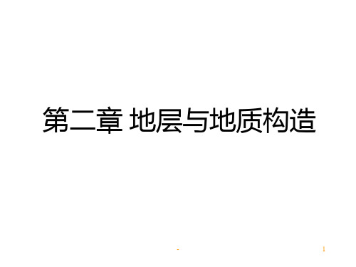 工程地质--第一章—褶皱PPT课件
