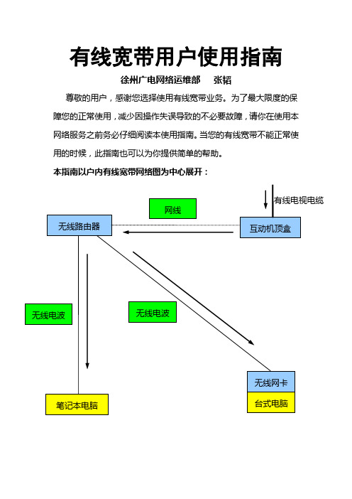 江苏有线宽带用户指南