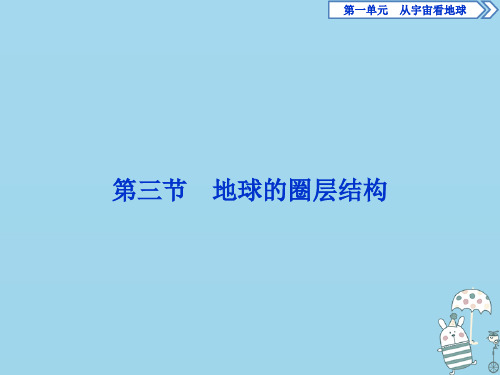 2019_2020学年新教材高中地理第一单元从宇宙看地球1.3地球的圈层结构课件鲁教版