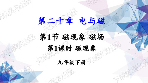 九年级物理下册教学课件《磁现象》