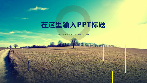 实用精致亮丽简洁阴影动态汇报ppt模板