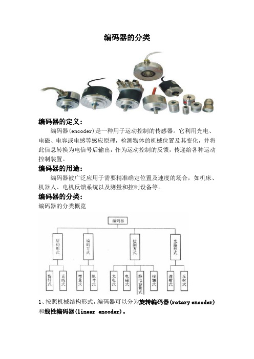 编码器的分类