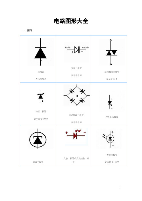 电路图符号大全