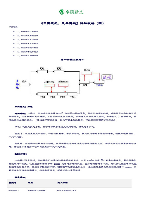 卓顶精文2019《三国战纪：风云再起》详细攻略(图)