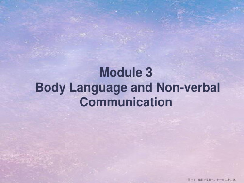 高中英语 Module 3公开课课件 外研版必修4