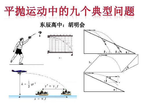 高一物理平抛运动的九个典型例题hmh