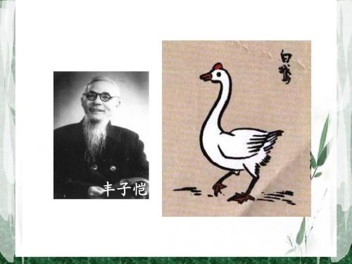 《白鹅》ppt(人教版语文四年级上册)