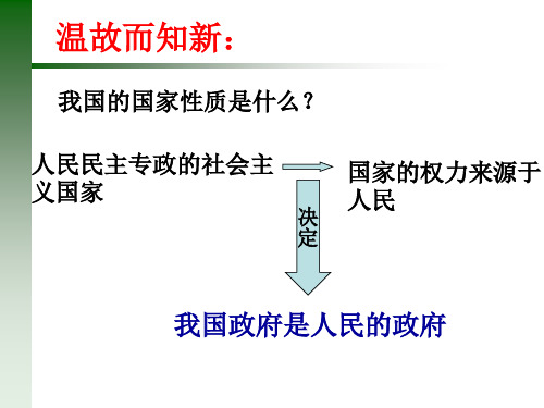 政府的职能