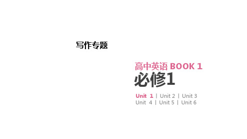 2020届高考英语总复习写作专题课件：专题8 应用文写作之通知 (共13张PPT)