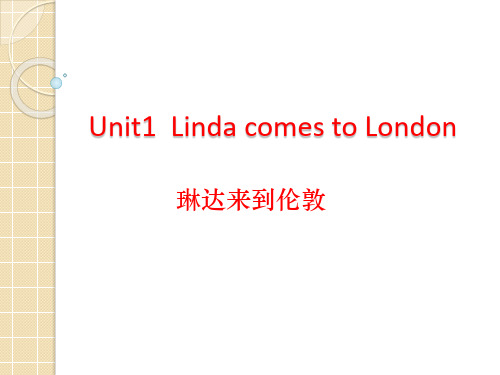 青少版新概念2Unit1  Linda comes to London精华版